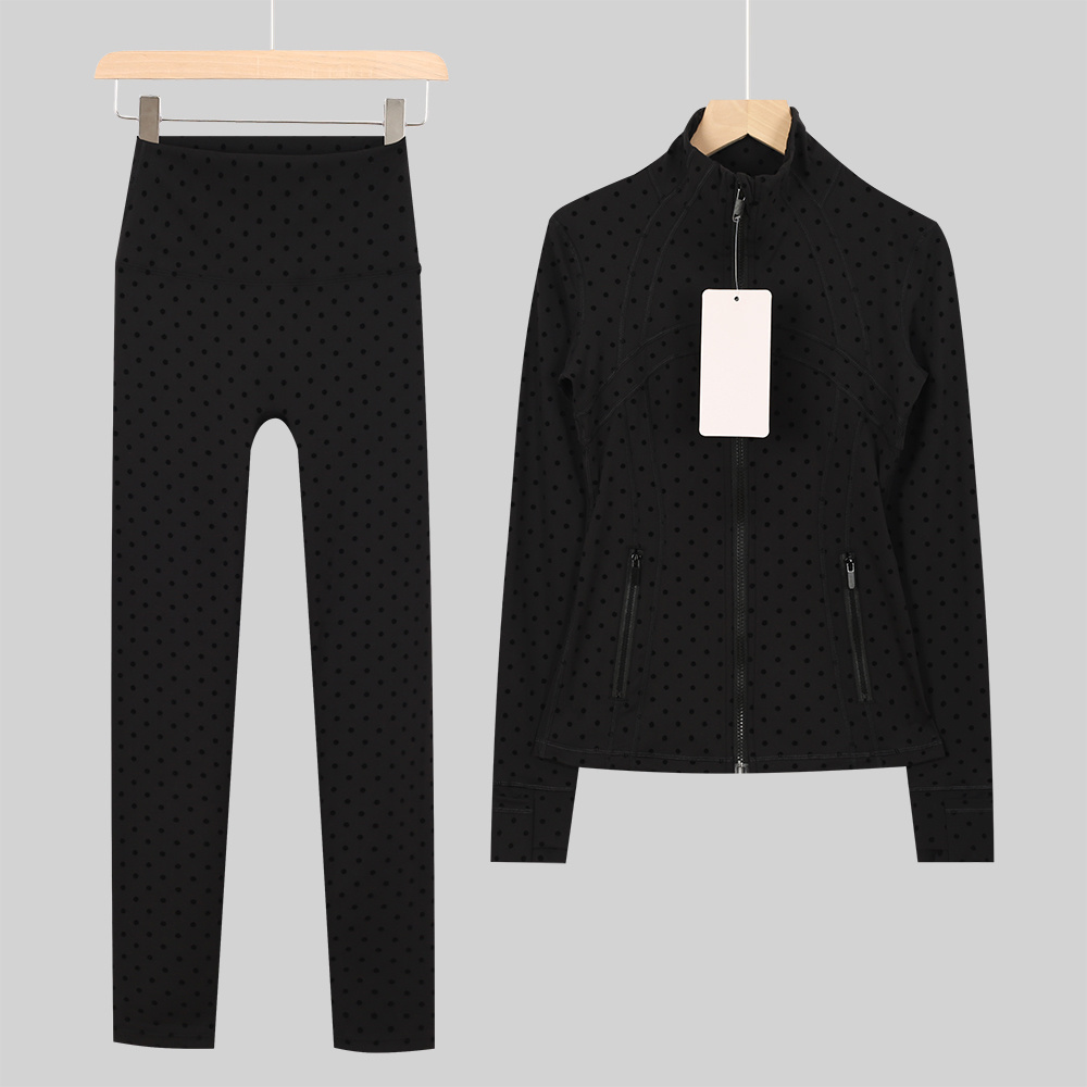 Yoga Fitness Jacket - Women's Yoga Sport Jacket Set Yoga