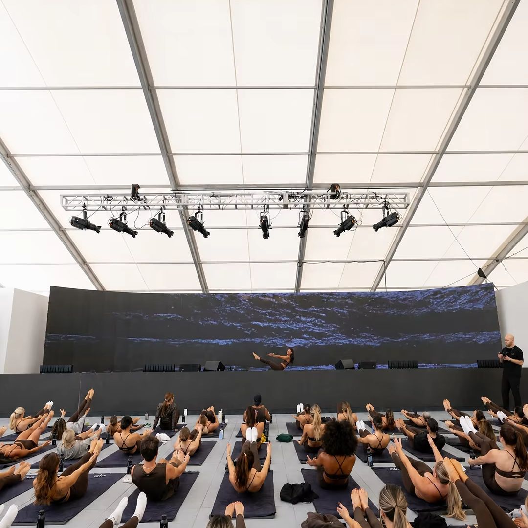 White Aluminum Atrium Tent Opt - đánh giá và giá Yoga Fitness Retreat