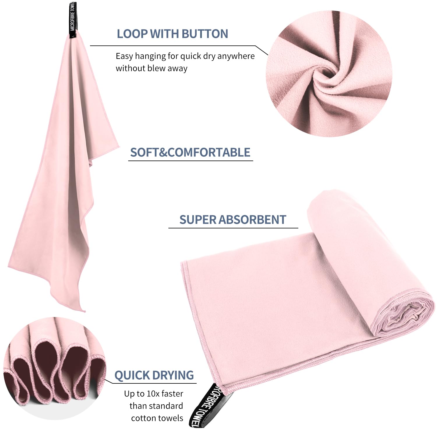 1 PCS 40x80cm Microfiber Gym T - đánh giá và giá Yoga Fitness Workout