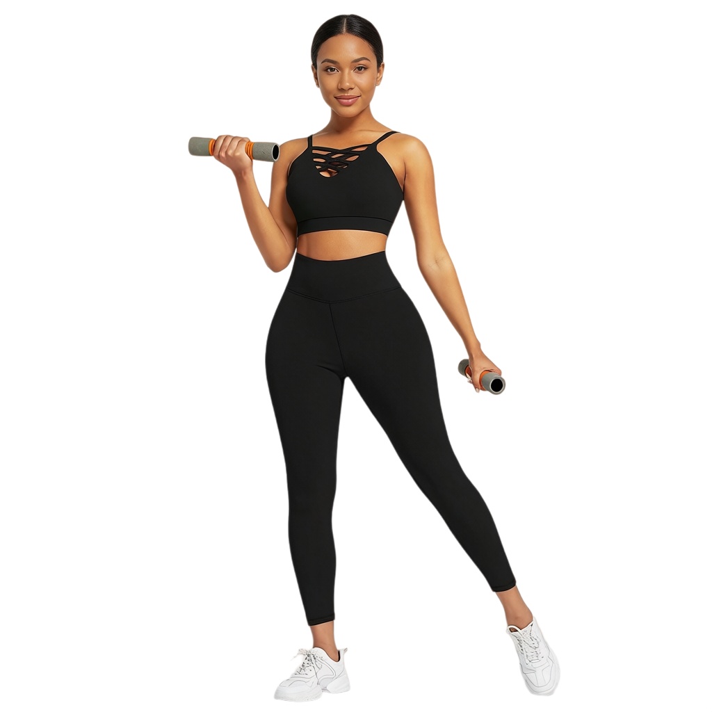 3 Pieces Women's Yoga Fitness  - đánh giá và giá Yoga Fitness Workout