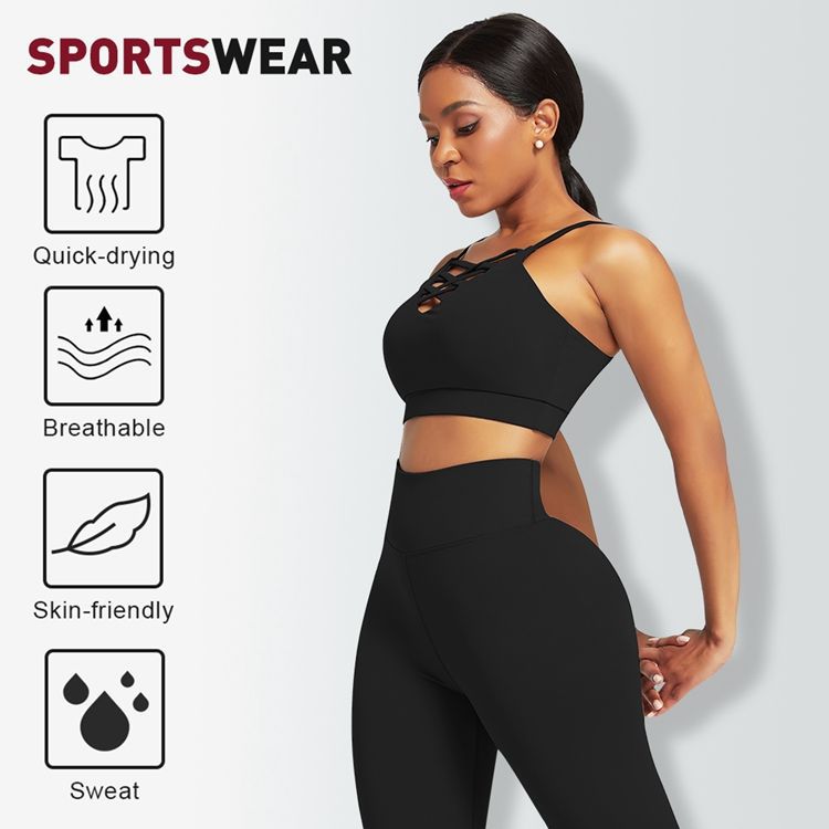 3 Pieces Women's Yoga Fitness  - đánh giá và giá Yoga Fitness Workout