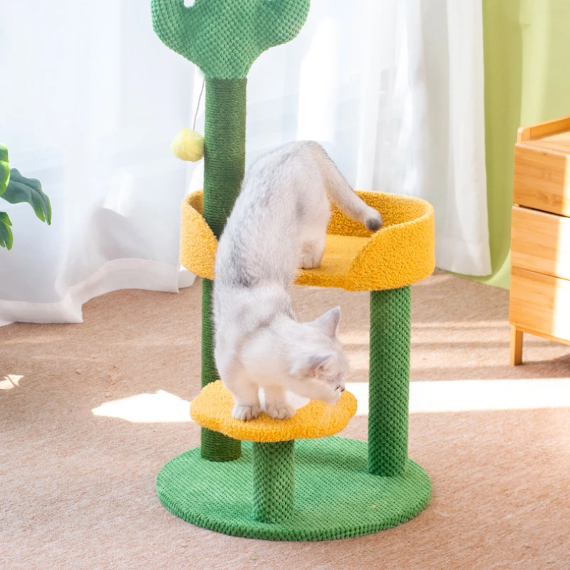 Sisal Rope Cactus Cat Climbing - đánh giá và giá Jump Rope