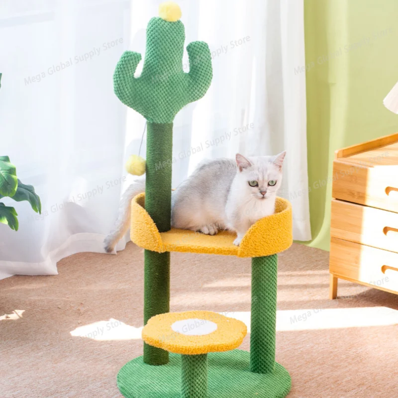 Sisal Rope Cactus Cat Climbing - đánh giá và giá Jump Rope