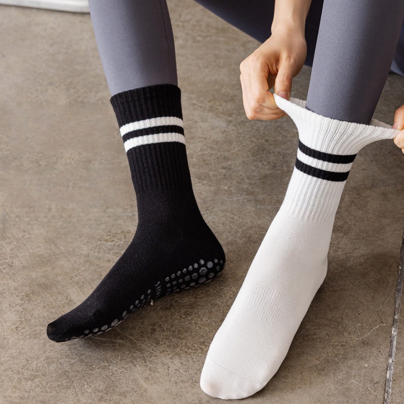 Women Non Slip Yoga Socks, Gri - đánh giá và giá Yoga Fitness Workout
