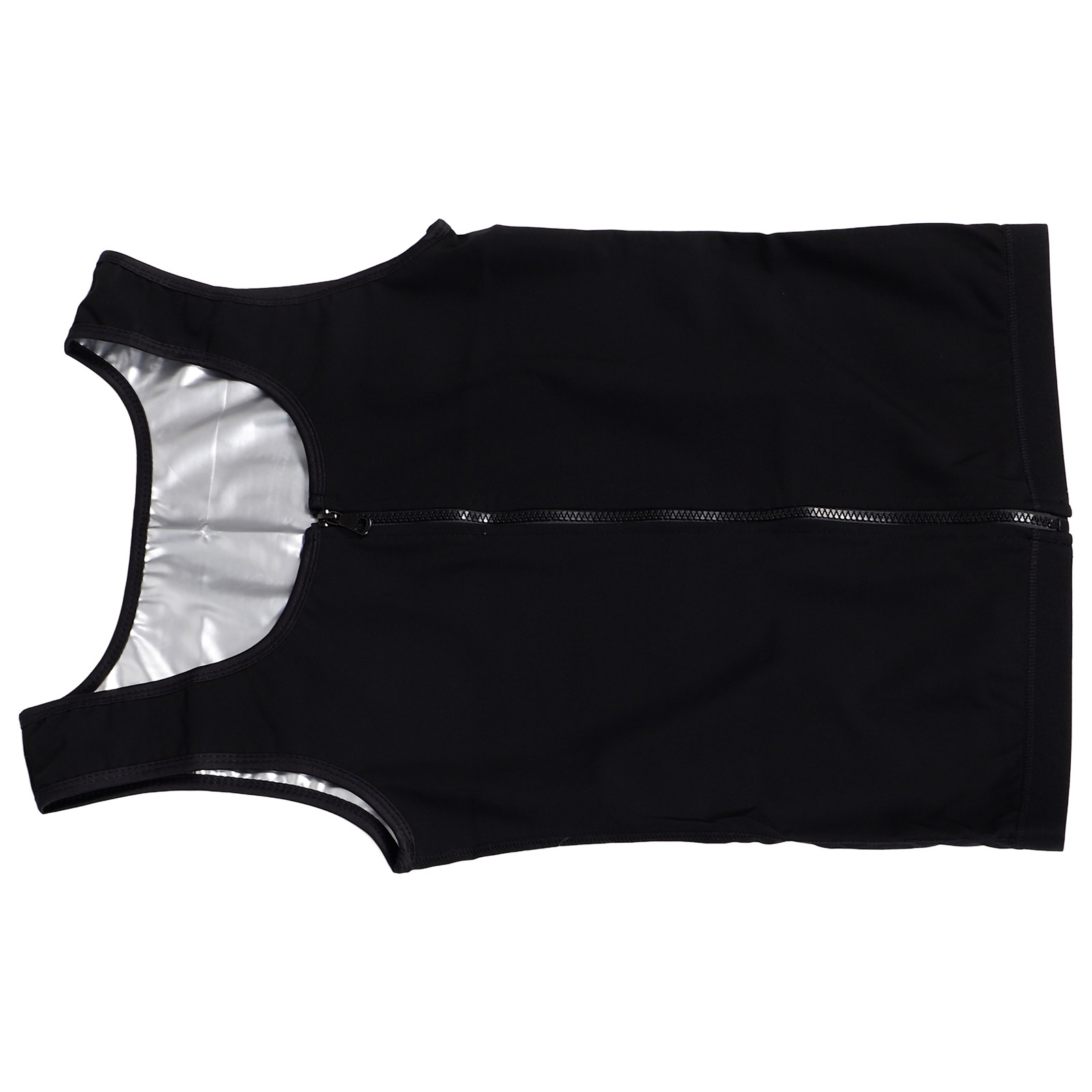 Men Sweat Vest Zipper Slimming - đánh giá và giá Yoga Fitness Workout