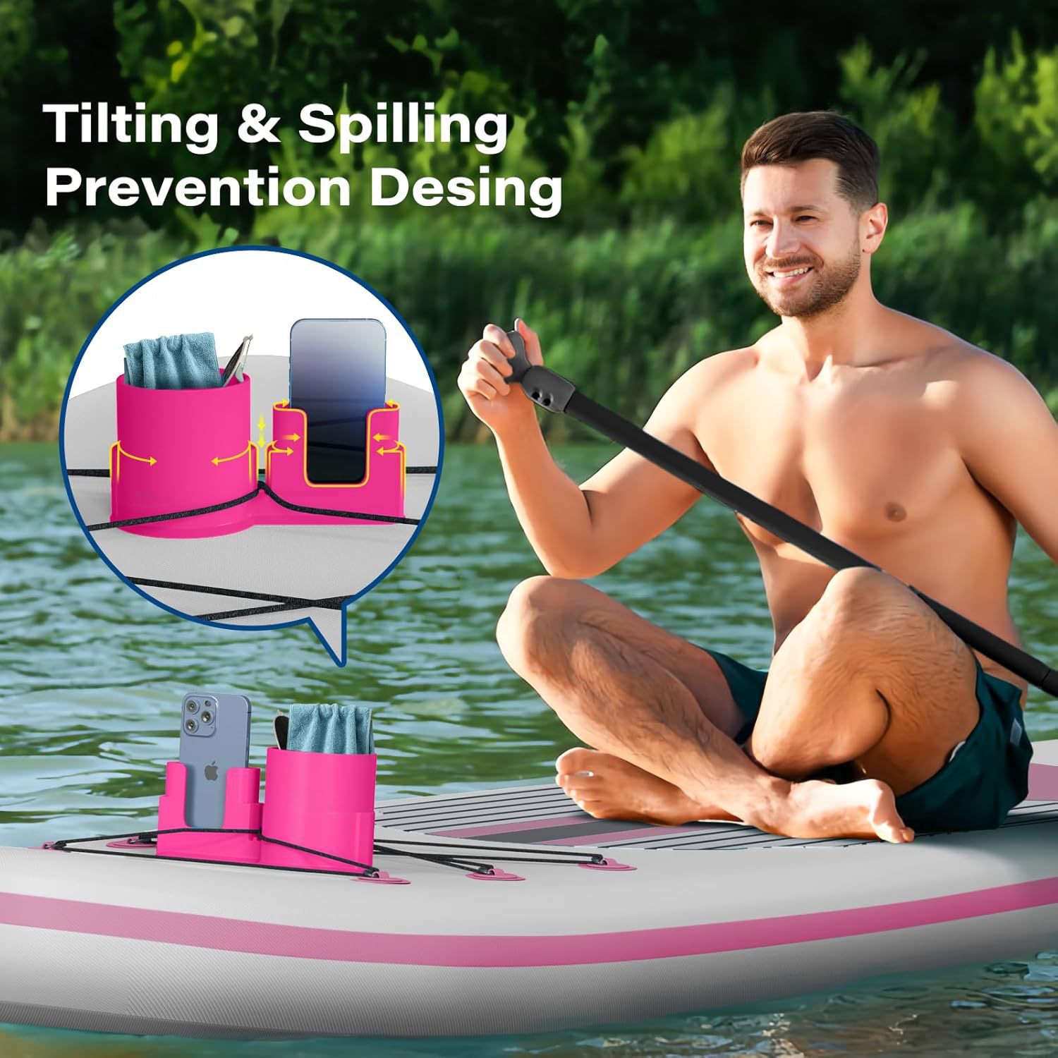 Kayak Drink Holder Surfboard K - đánh giá và giá Jump Rope
