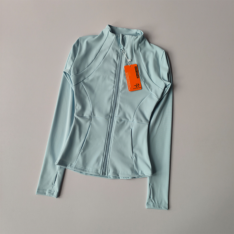 Women Sports Jacket Zip Fitnes - đánh giá và giá Yoga Fitness Jacket