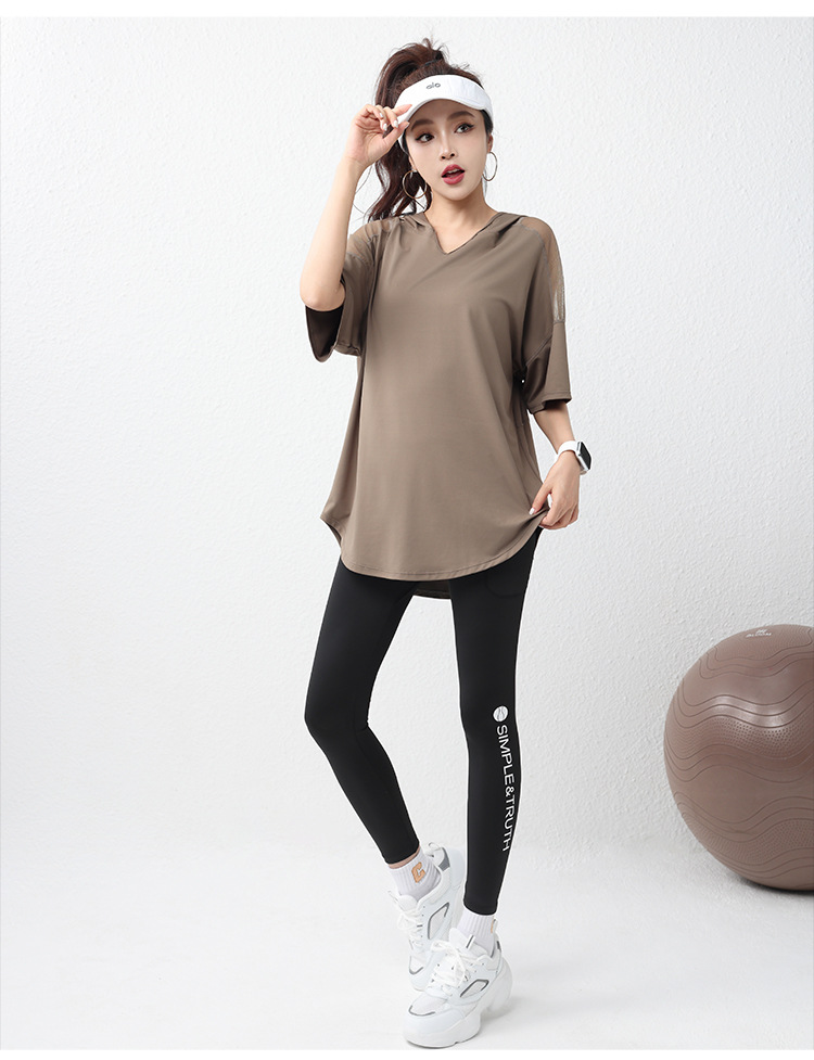 Woman Yoga Short Sleeve Hoodie - đánh giá và giá Yoga Fitness Hoodie