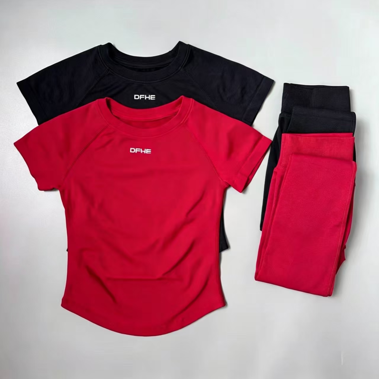 DFHE Slim Fitness Tracksuit, S - đánh giá và giá Yoga Fitness Top