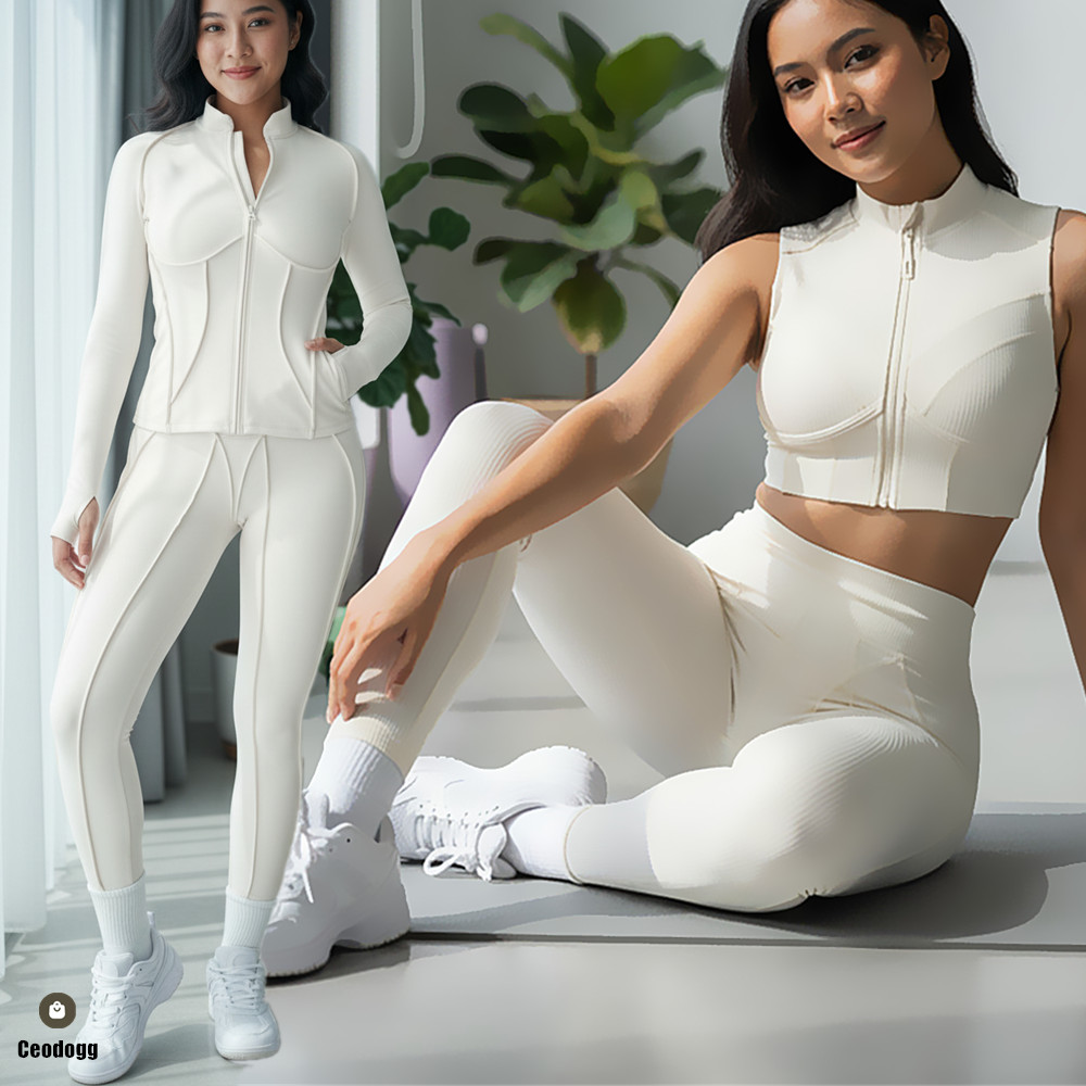 1/2PCS Pad Sports Jackets Suit - đánh giá và giá Yoga Fitness Jacket