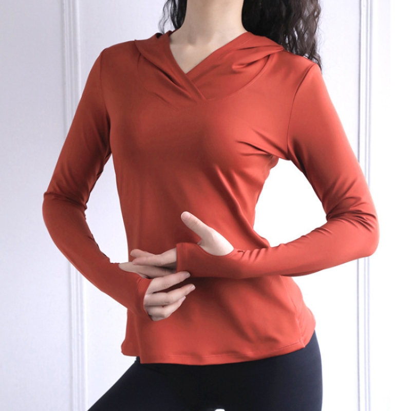 Women's Back Fork Mesh Breatha - đánh giá và giá Yoga Fitness Hoodie