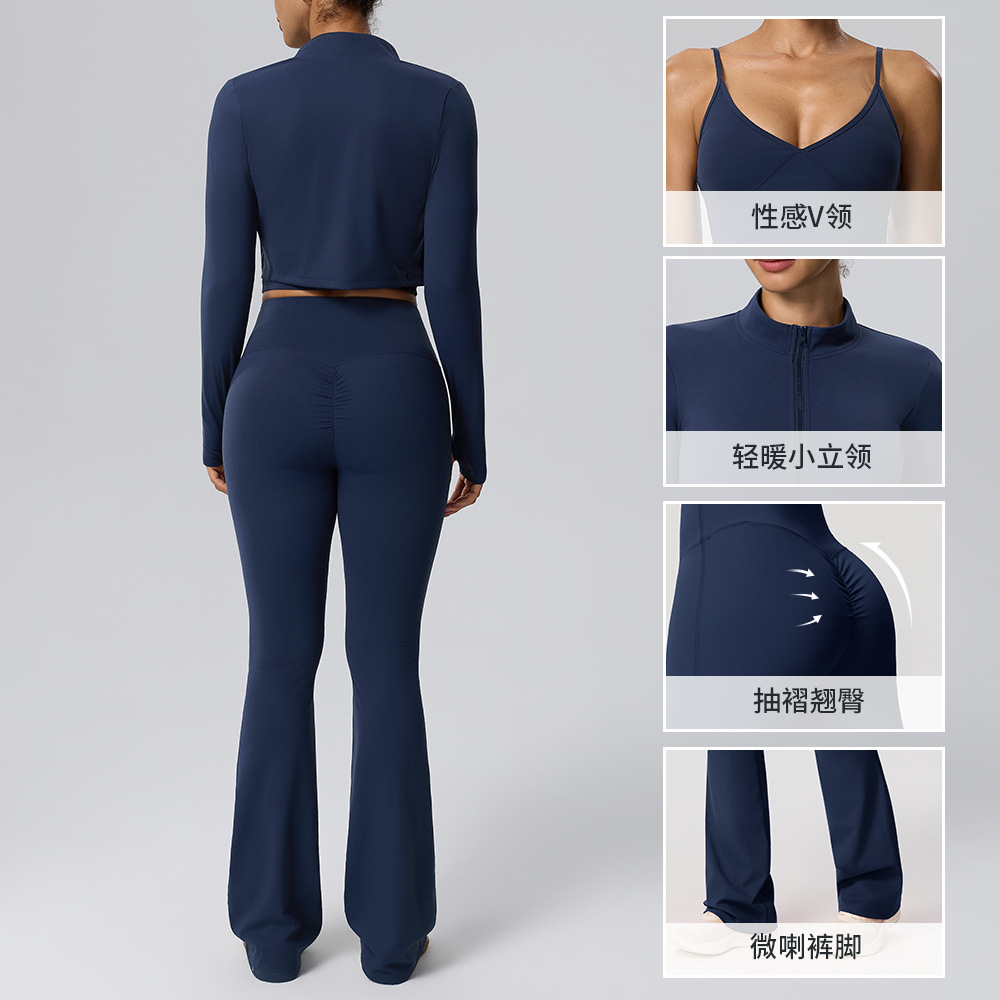 Naked Feel Fitness Three-Piece - đánh giá và giá Yoga Fitness Jacket