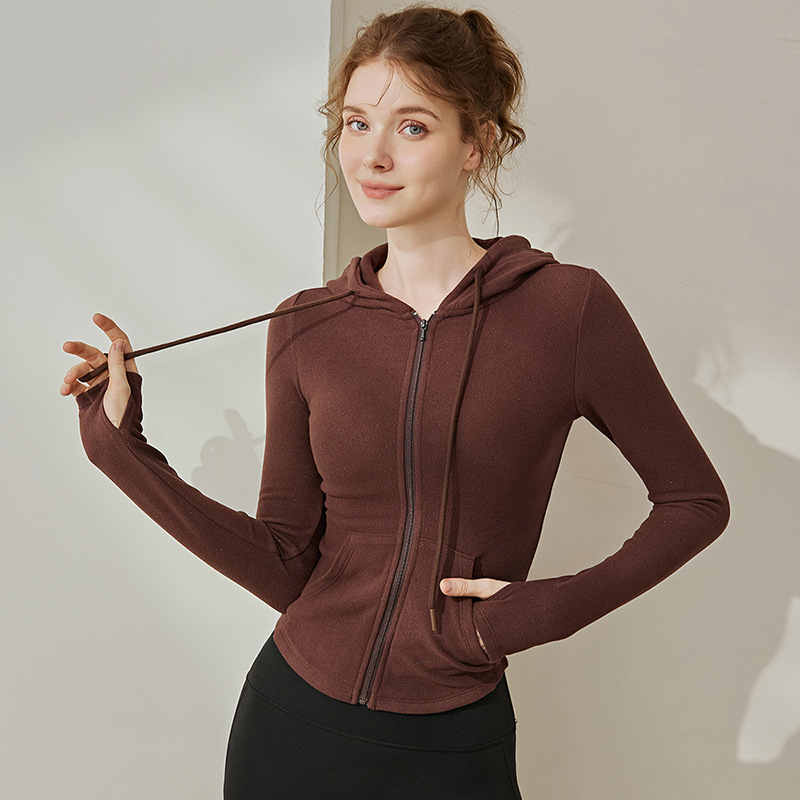 Autumn Winter New Women Long S - đánh giá và giá Yoga Fitness Hoodie