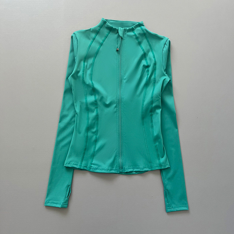 Women Full Zip Long Sleeve Ath - đánh giá và giá Yoga Fitness Jacket