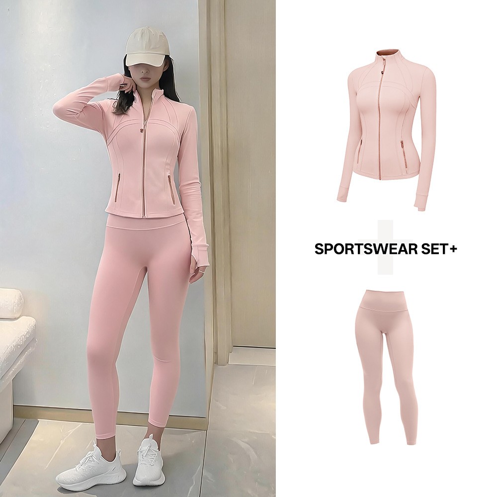 Women's Yoga Set Stand Collar  - đánh giá và giá Yoga Fitness Jacket