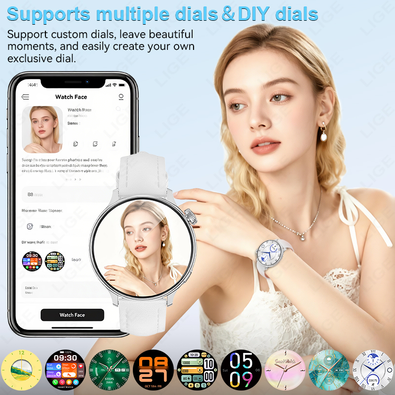 LIGE Sports Smart Watch for Wo - đánh giá và giá Yoga Fitness Oxygen