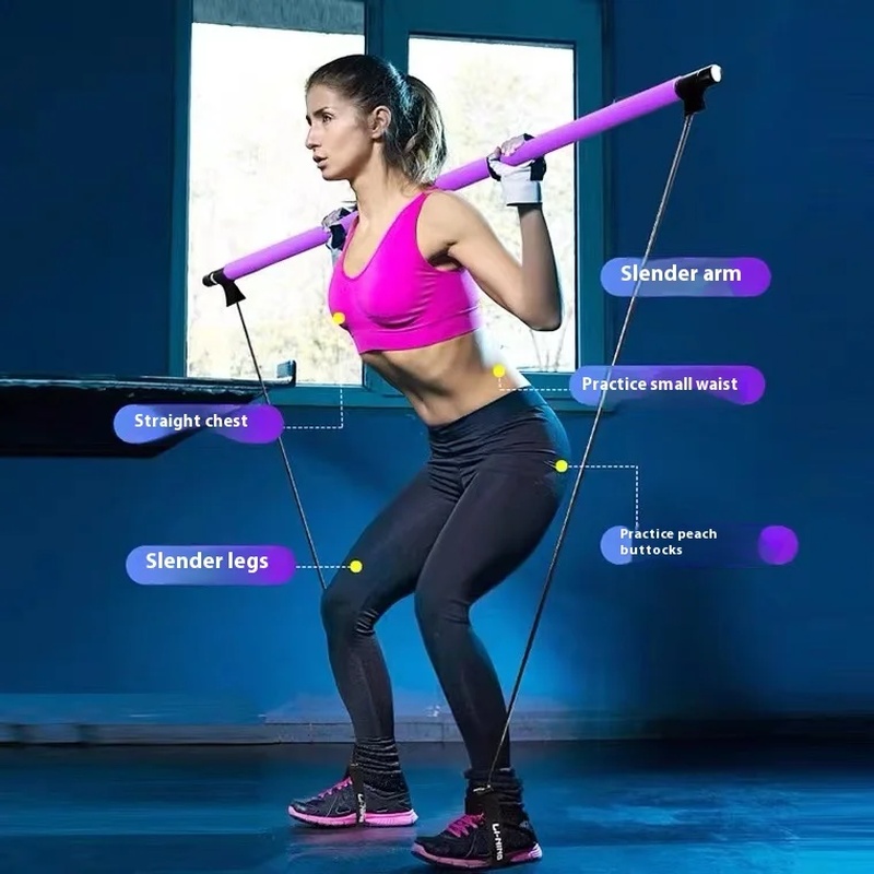 Pilates Stick - Adjustable Fit - đánh giá và giá Yoga Fitness Bar