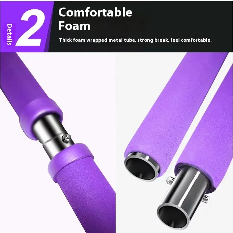 Pilates Stick - Adjustable Fit - đánh giá và giá Yoga Fitness Bar