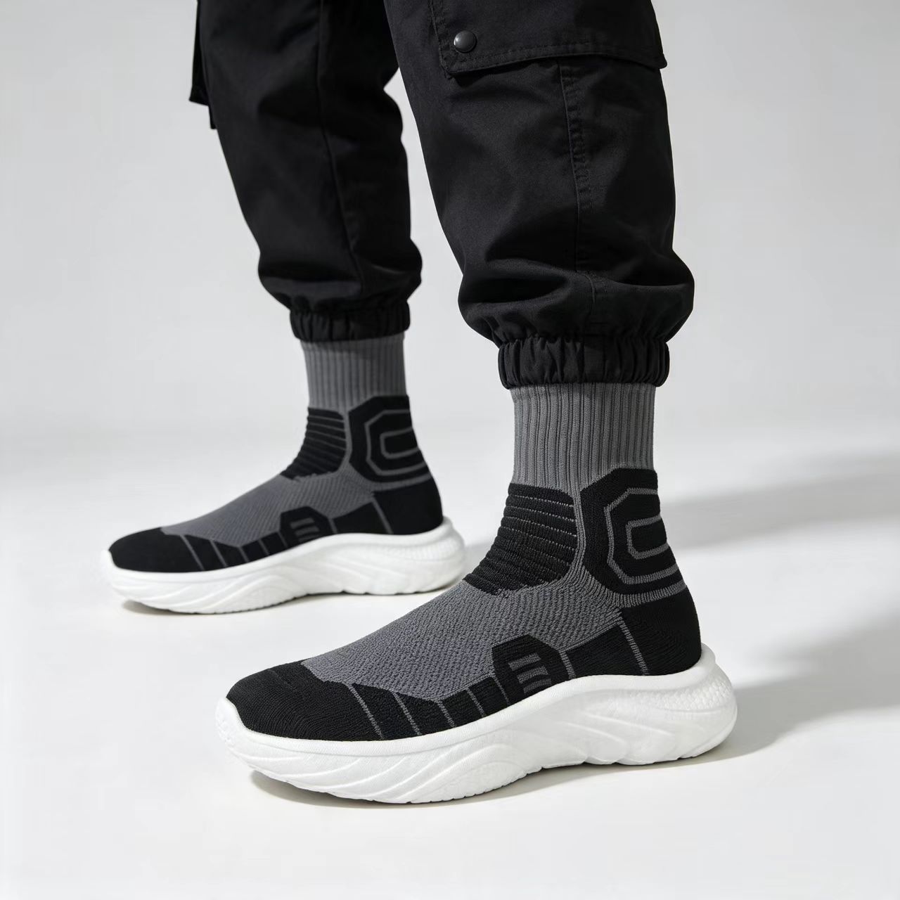 Men High‑Top Sock Training Sho - đánh giá và giá Jump Rope