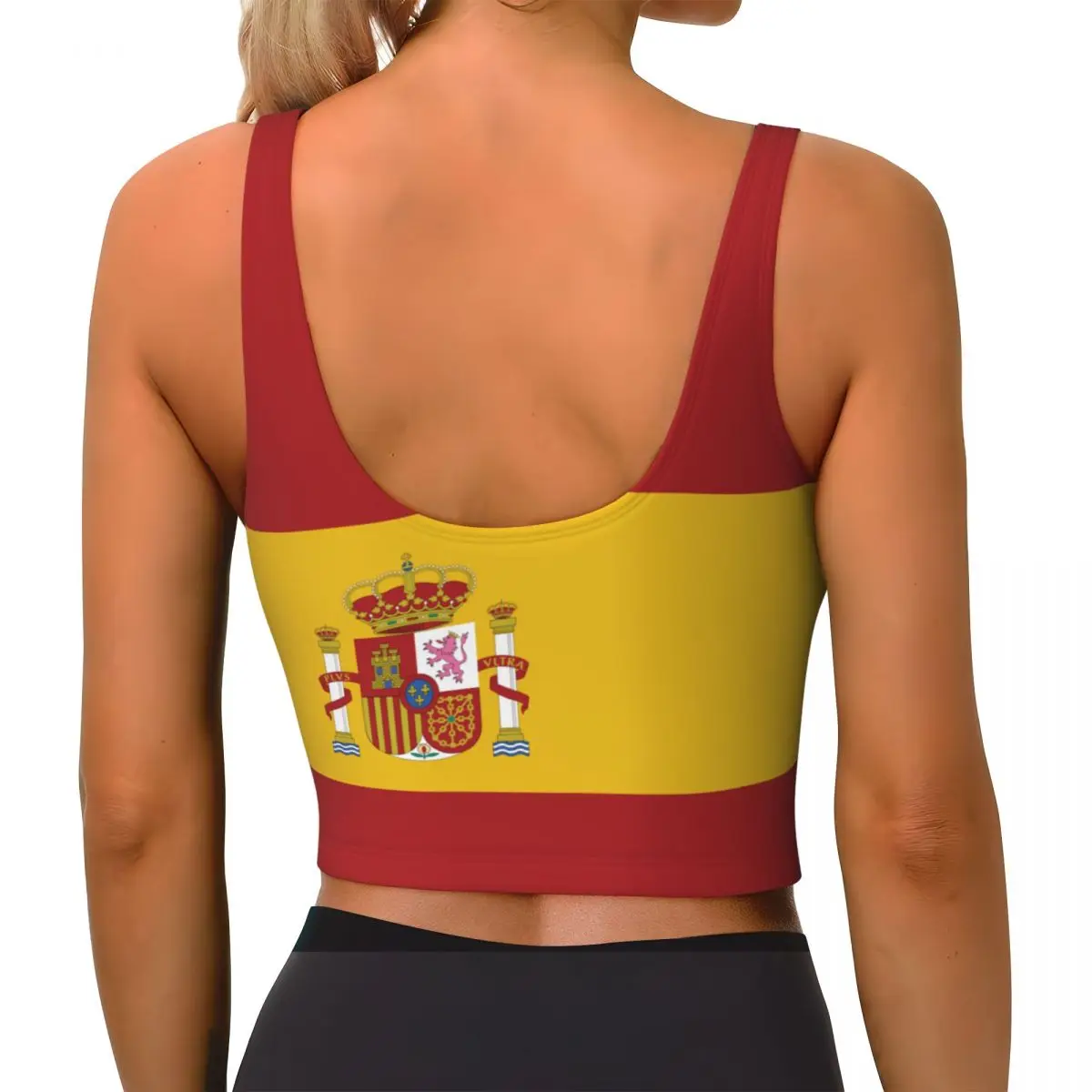 Spain Flag Basic Tops Women Sa - đánh giá và giá Yoga Và Fitness
