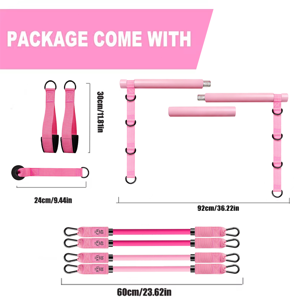Resistance Tube Set Multifunct - đánh giá và giá Yoga Fitness Bar