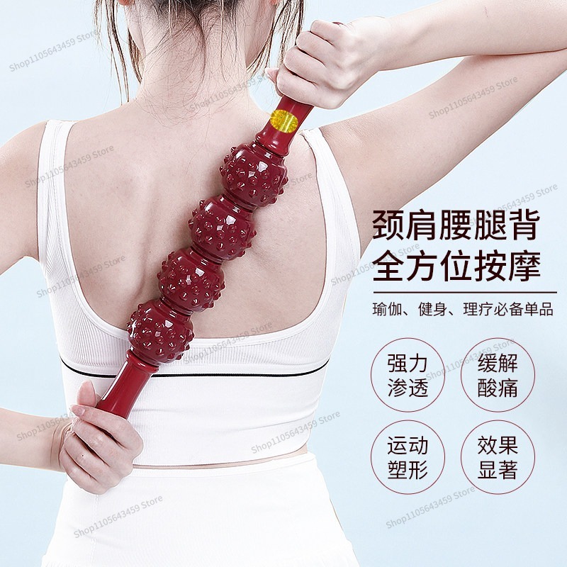 Magnetic Therapy Massage Stick - đánh giá và giá Yoga Fitness Bar