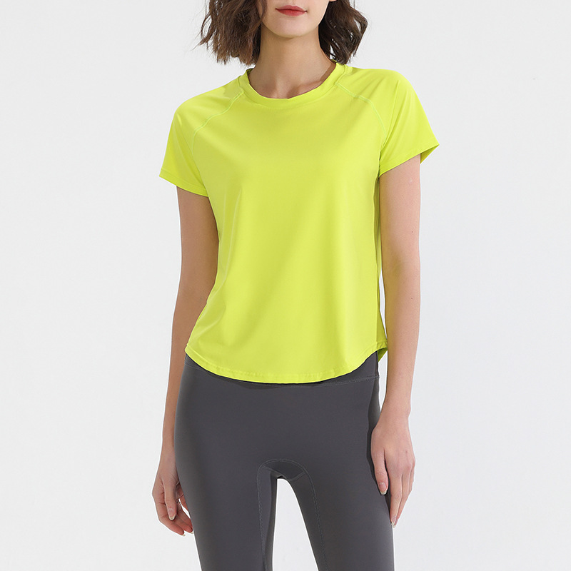 Summer Sports Short Sleeves Wo - đánh giá và giá Yoga Fitness Top